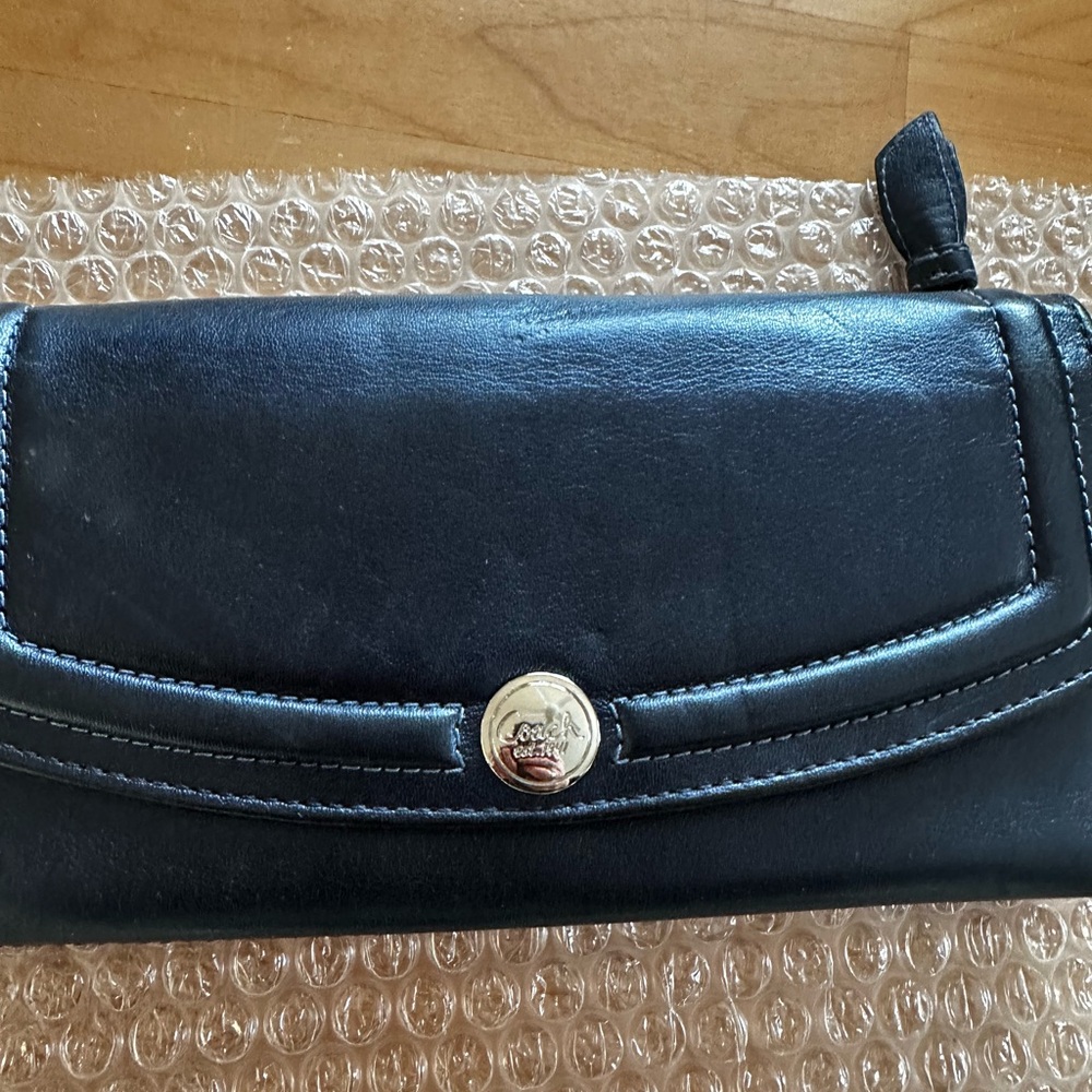 Coach Midnight Leather Women's Wallet